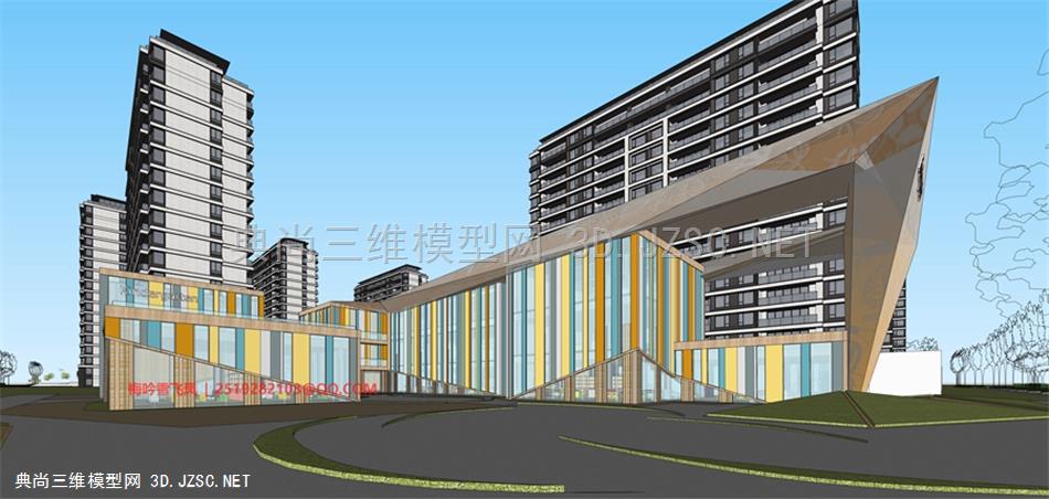 085-建业郑州电影小镇橙园一期 现代高层住宅