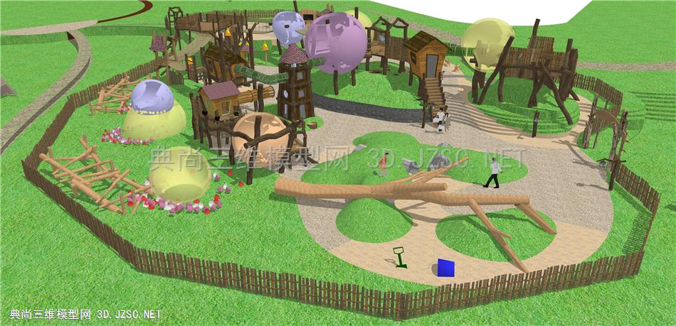 儿童活动场地a(7)   儿童游乐器械 游乐场 儿童游乐场设施 公园活动器材 游乐园