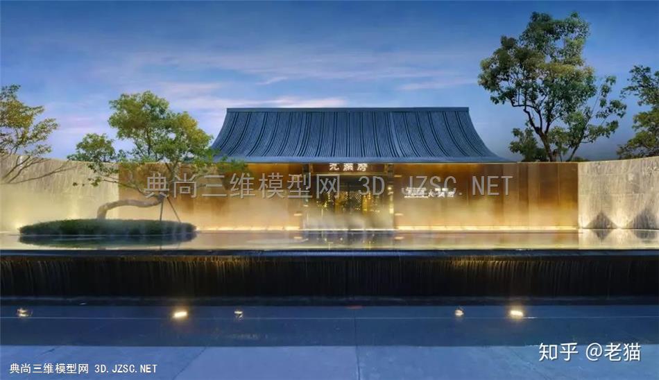 【M013】重庆茶园融创财信·九阙府示范区模型-上海大椽&重庆和美