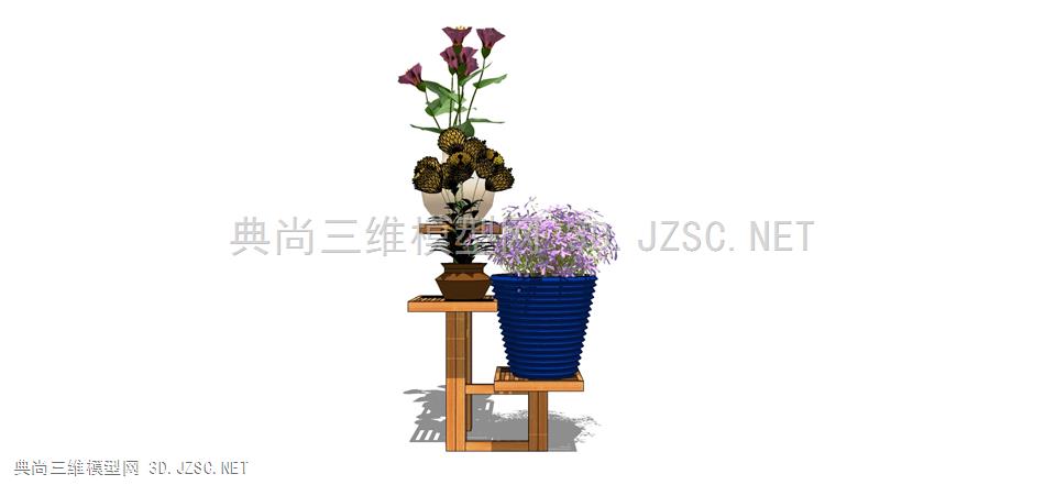 现代风格装饰植物盆栽 (147)