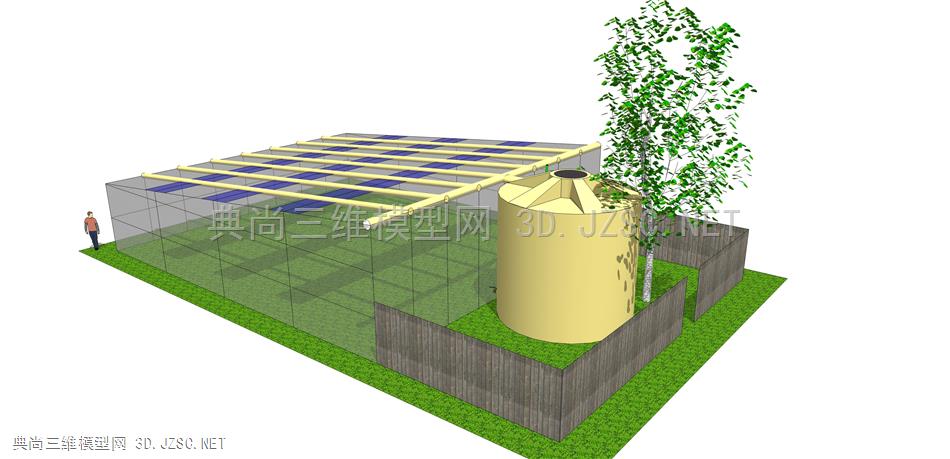温室 (50)  玻璃棚 阳光房 种植棚 菜园 种植园 蔬菜棚 玻璃房 钢结构玻璃房 建筑 花园房