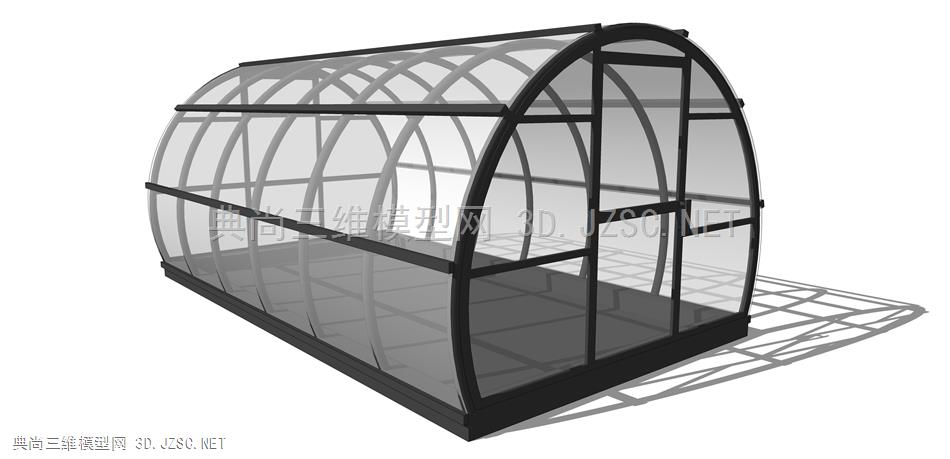 温室 (28) 玻璃棚 阳光房 种植棚 菜园 种植园 蔬菜棚 玻璃房 钢结构玻璃房 建筑 花园房