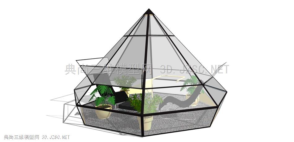 温室 (30) 玻璃棚 阳光房 种植棚 菜园 种植园 蔬菜棚 玻璃房 钢结构玻璃房 建筑 花园房
