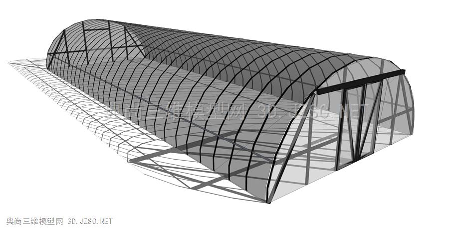 温室 (48)  玻璃棚 阳光房 种植棚 菜园 种植园 蔬菜棚 玻璃房 钢结构玻璃房 建筑 花园房