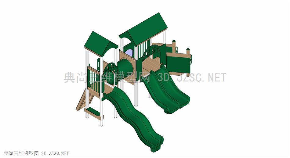 儿童室外活动器材滑梯爬架城堡 (12)