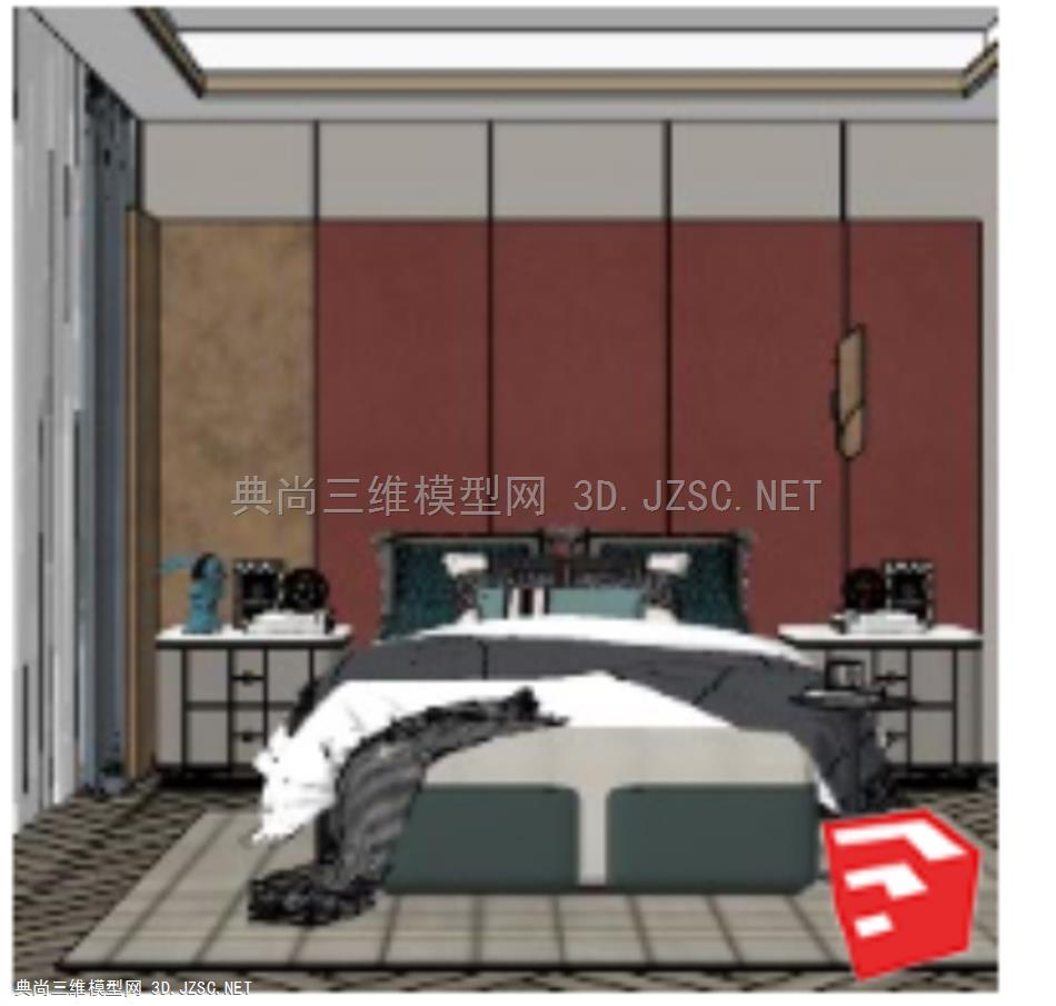 中式  卧室
