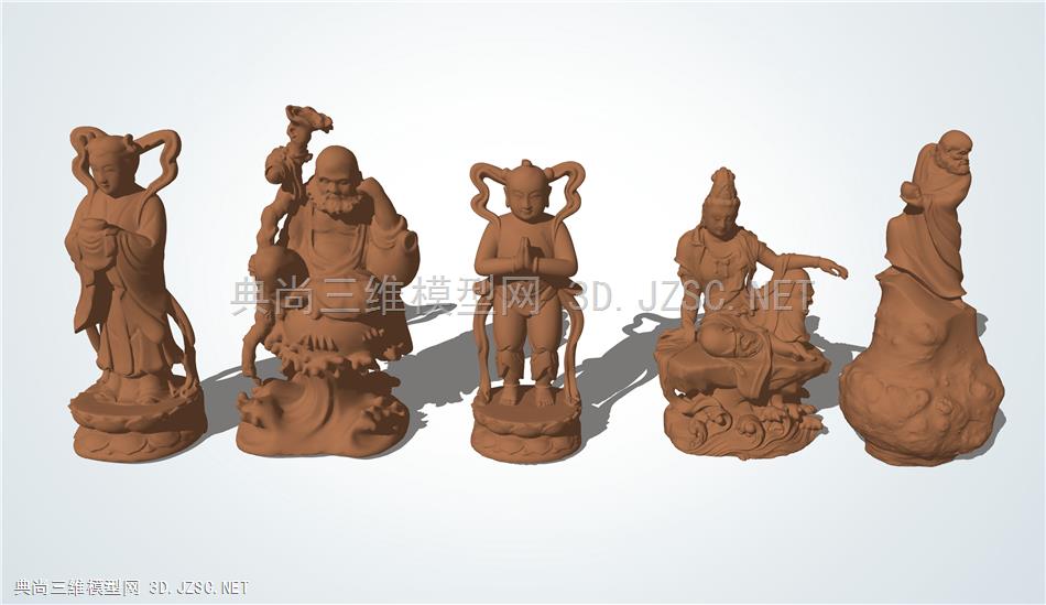 中国传统神像雕塑