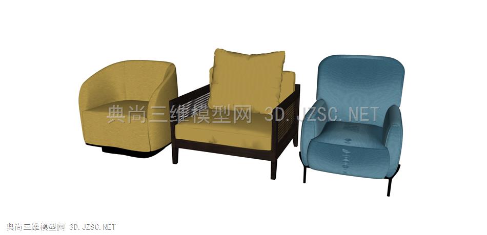 1194中国 hc28 家具，沙发，现代休闲沙发，单人沙发