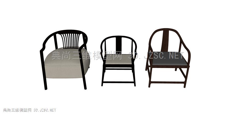 1270中国 u+  家具，单人沙发，椅子，单人椅，休闲沙发，凳子，中式椅子