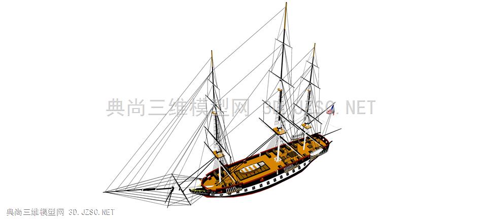 古典帆船，欧式帆船
