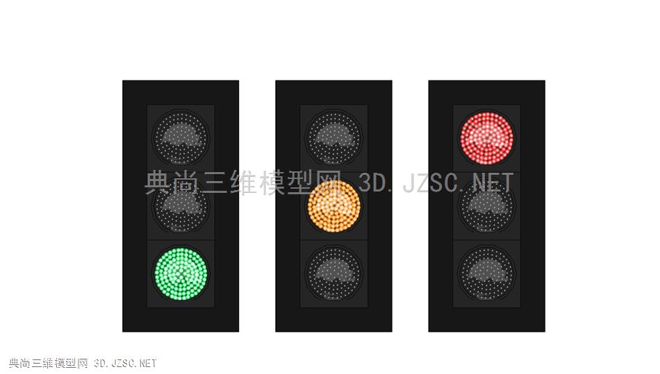 交通素材-信号灯指示灯 (1)