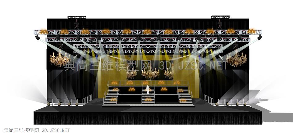 舞台 (33  露天舞台 音乐节 演唱会 乐队 桁架灯光舞台 桁架舞台 灯光舞台