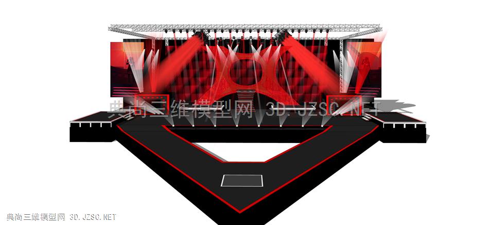 舞台 (42  露天舞台 音乐节 演唱会 乐队 桁架灯光舞台 桁架舞台 灯光舞台