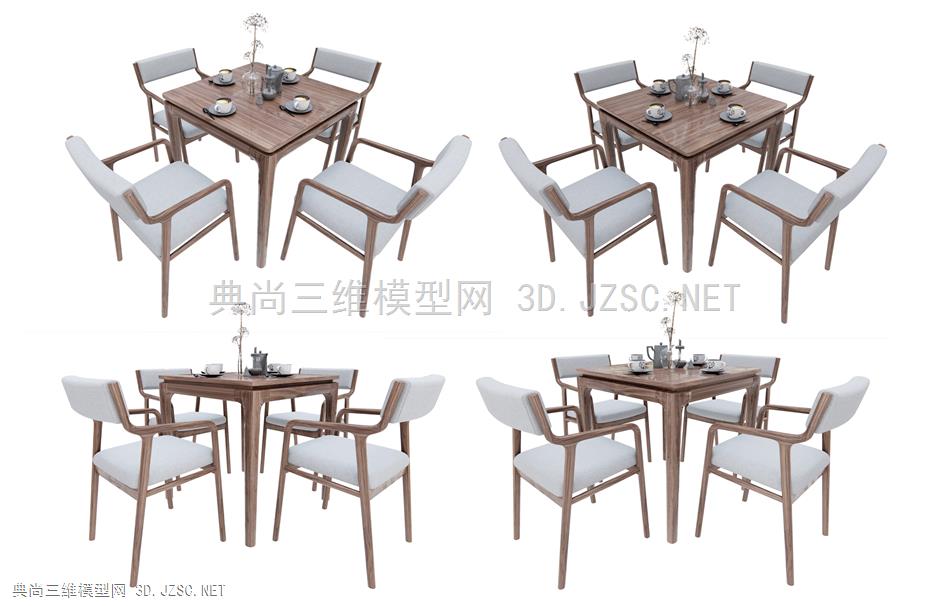 现代休闲桌椅 木桌椅 咖啡桌 茶桌椅